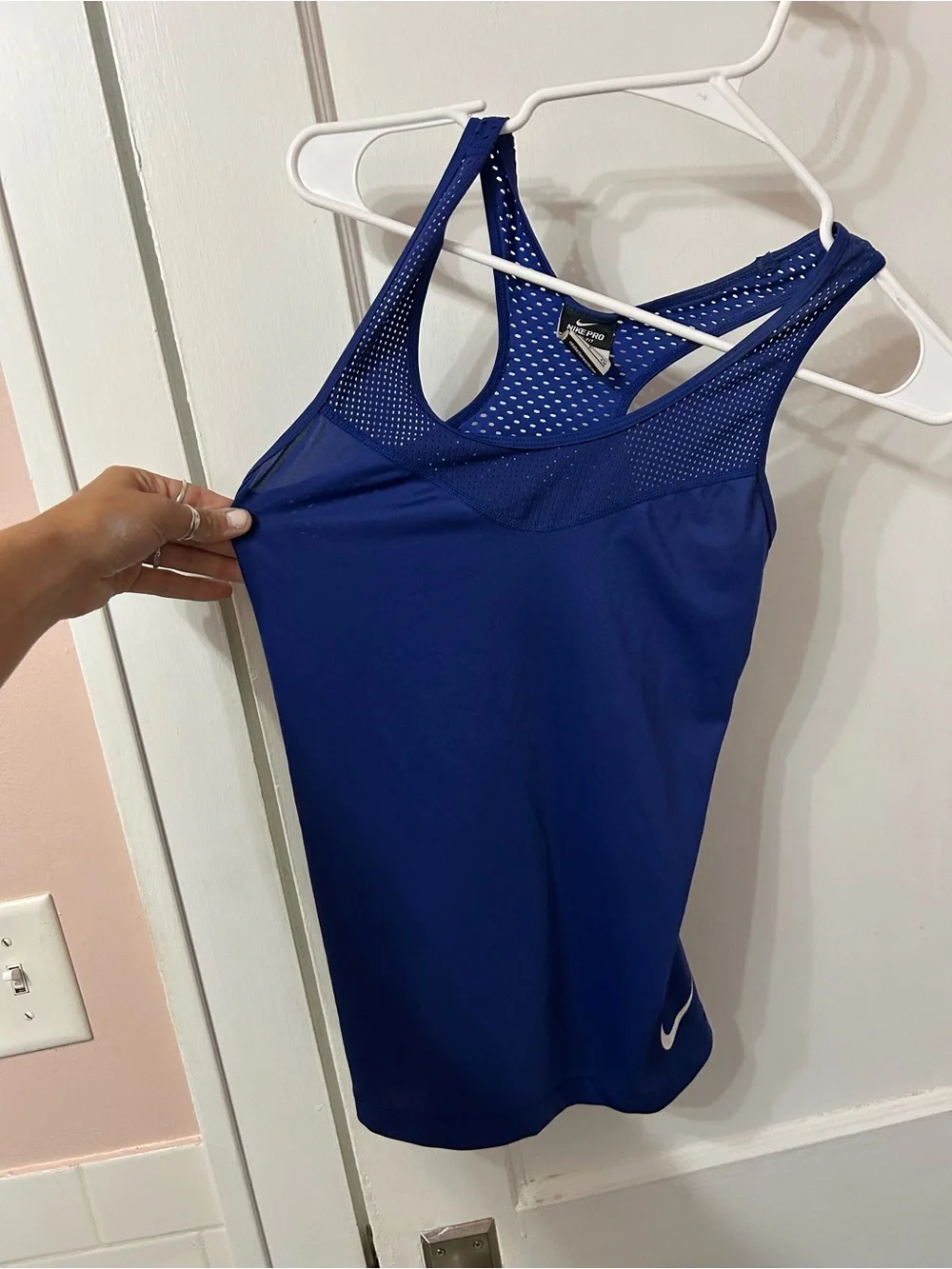 Nike Women’s Royal Blue Mesh Back Athletic Tank